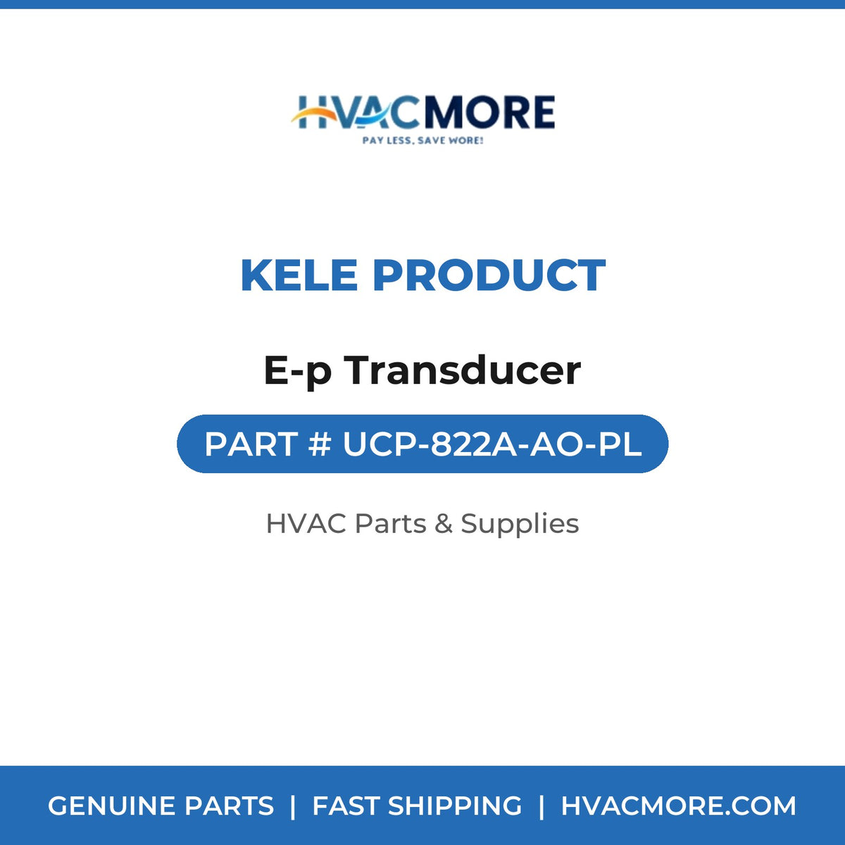 Kele Product E-p Transducer UCP-822A-AO-PL