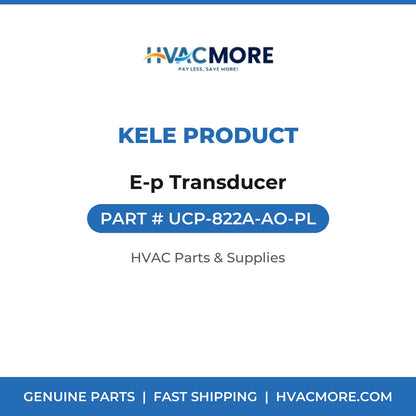 Kele Product E-p Transducer UCP-822A-AO-PL