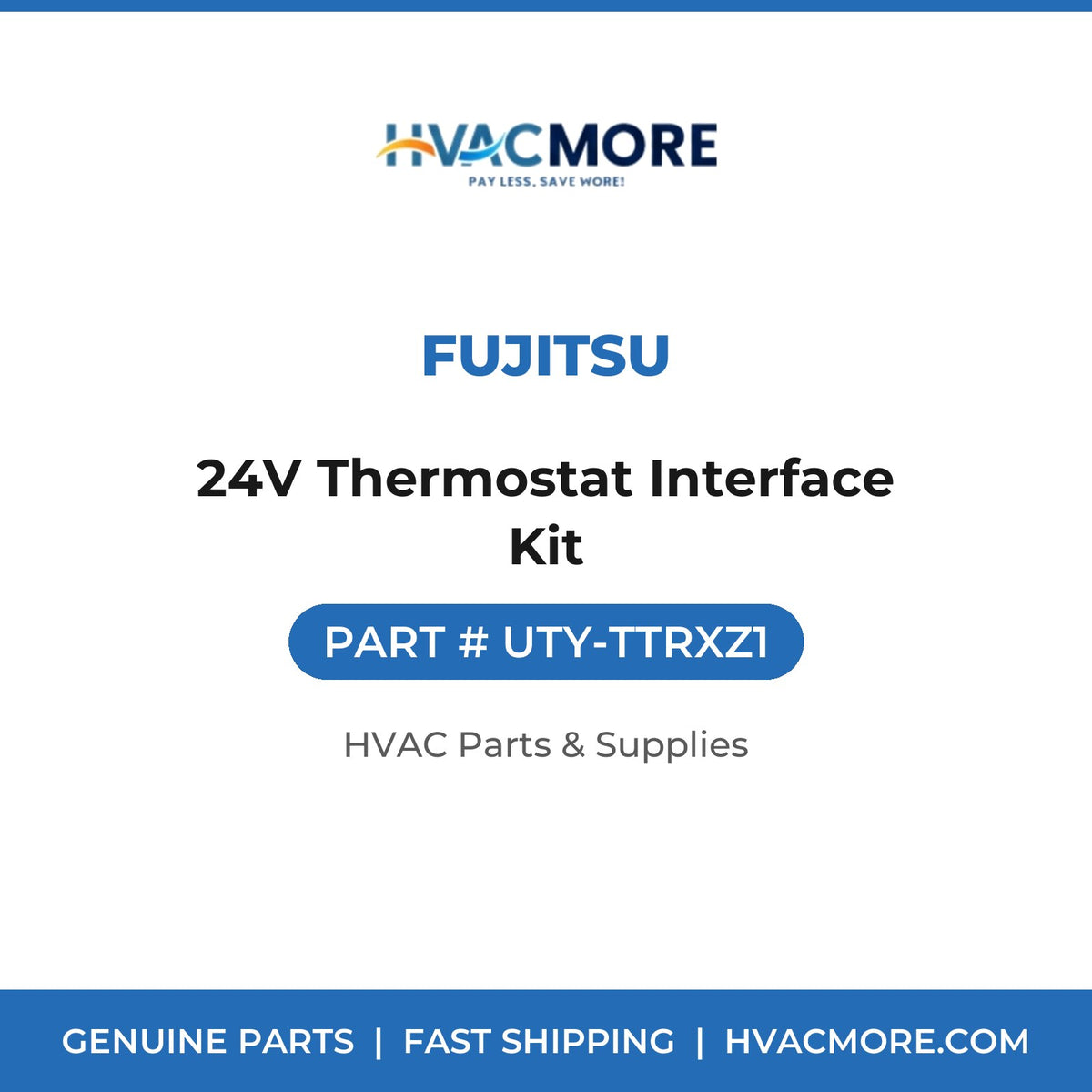 Fujitsu 24V Thermostat Interface Kit UTY-TTRXZ1