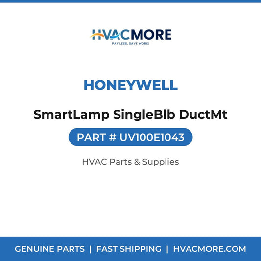 Honeywell SmartLamp SingleBlb DuctMt UV100E1043