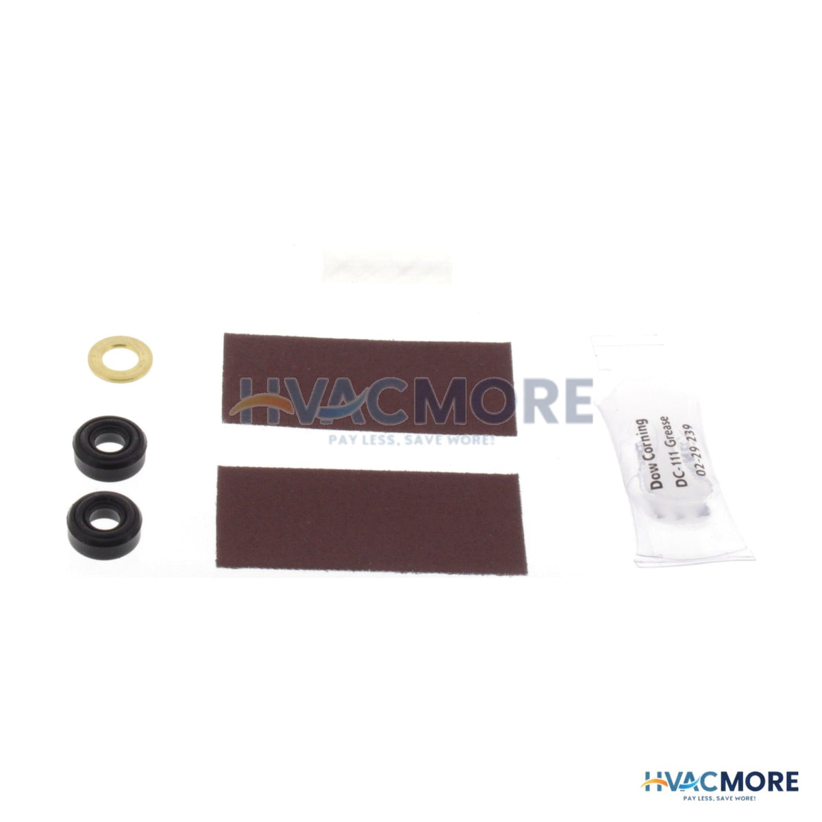 Johnson Controls Valve Repacking Kit for 1/4" Stems, Single Pack V-9999-608