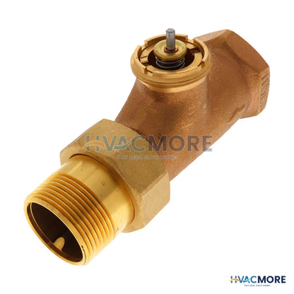 Honeywell Home 1-1/4" Straight Valve For High Capacity Radiator V110D1024