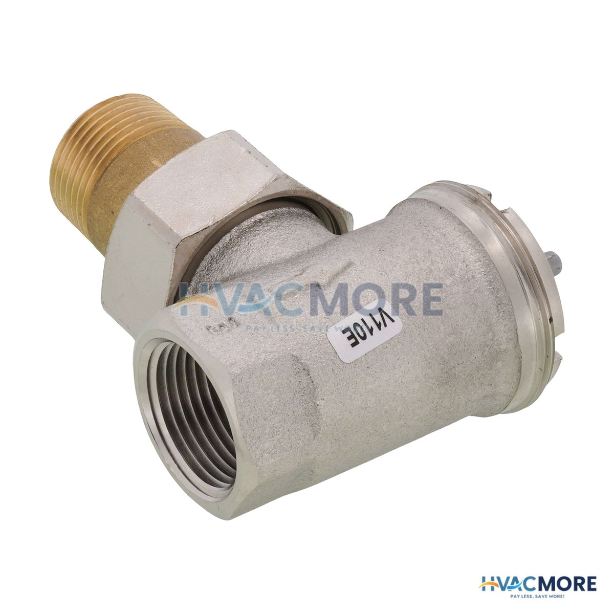Honeywell Home 3/4" Angle Valve for High Capacity Radiator V110E1012