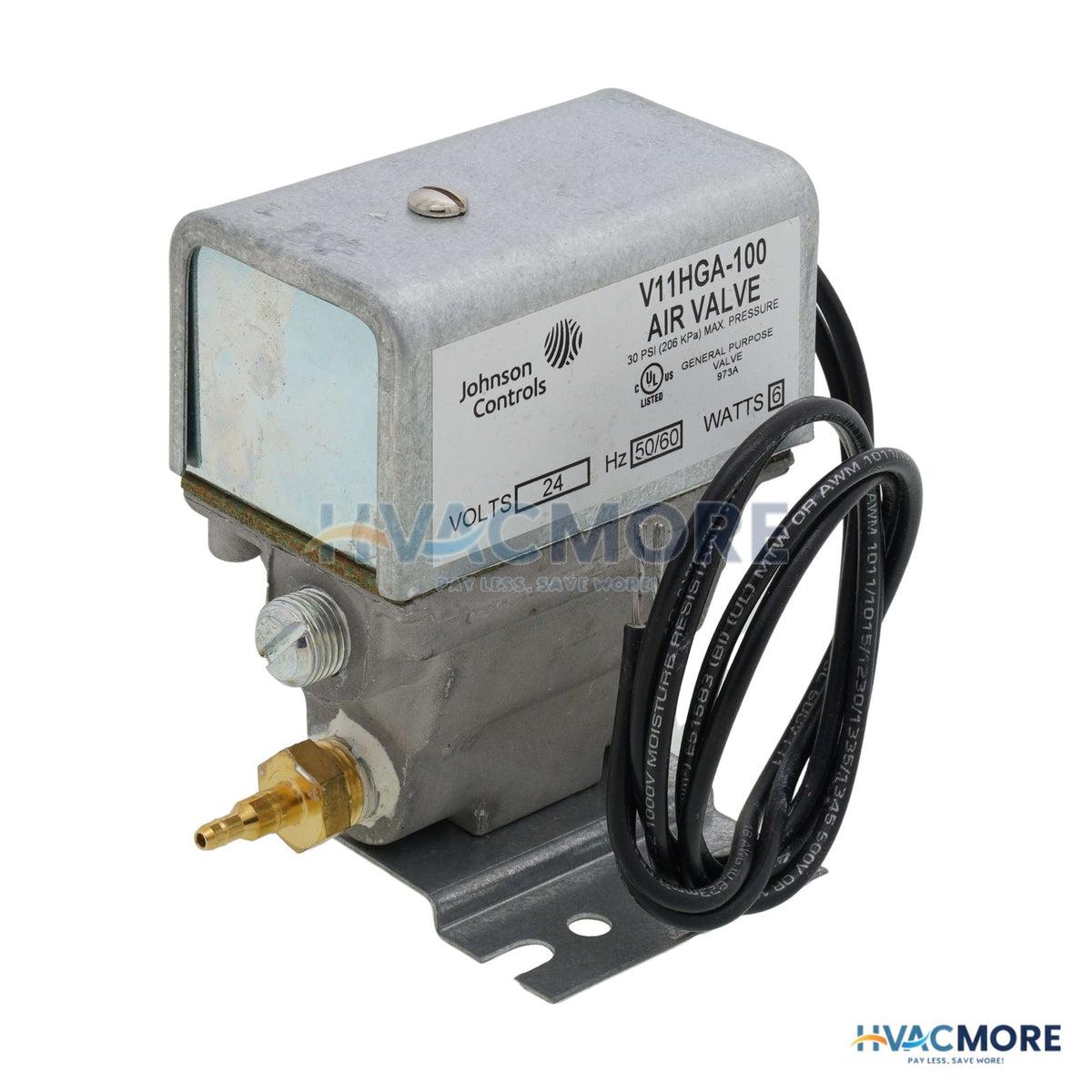 Johnson Controls 3-WAY Solenoid Air Valve (24V) V11HGA-100