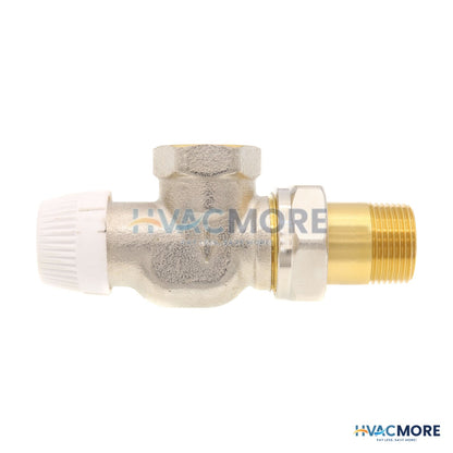 Honeywell Home 3/4" Horizontal Angle Threaded Radiator Valve V2040ASL20