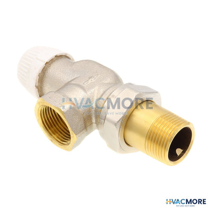 Honeywell Home 3/4" Horizontal Angle Threaded Radiator Valve V2040ASL20