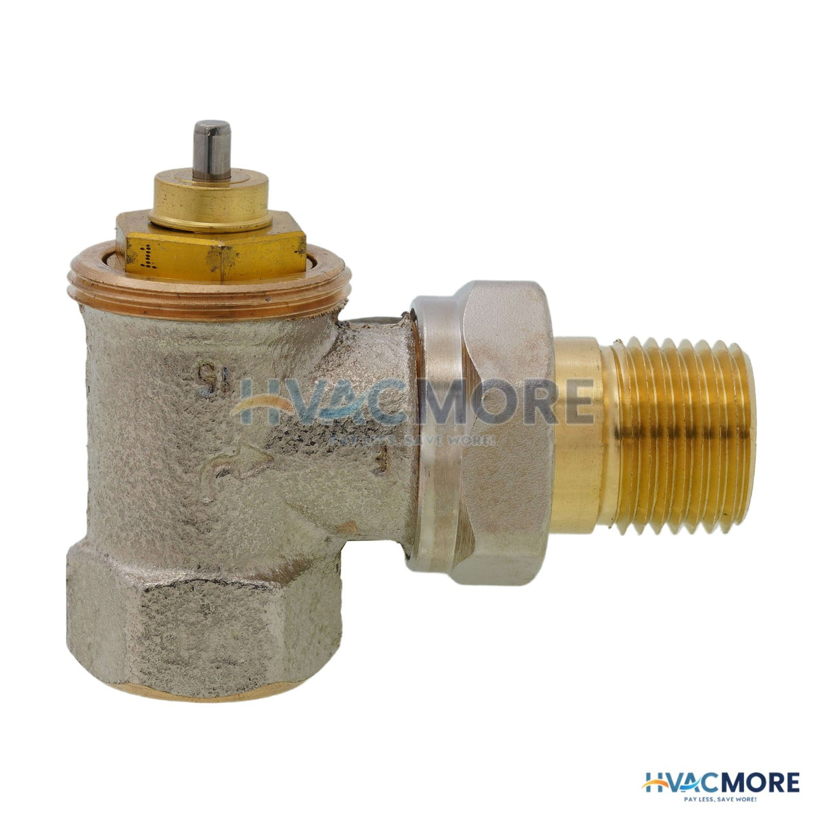 Honeywell Home 1/2" Vertical Angle Valve For Standard Capacity Radiator V2040ESL15
