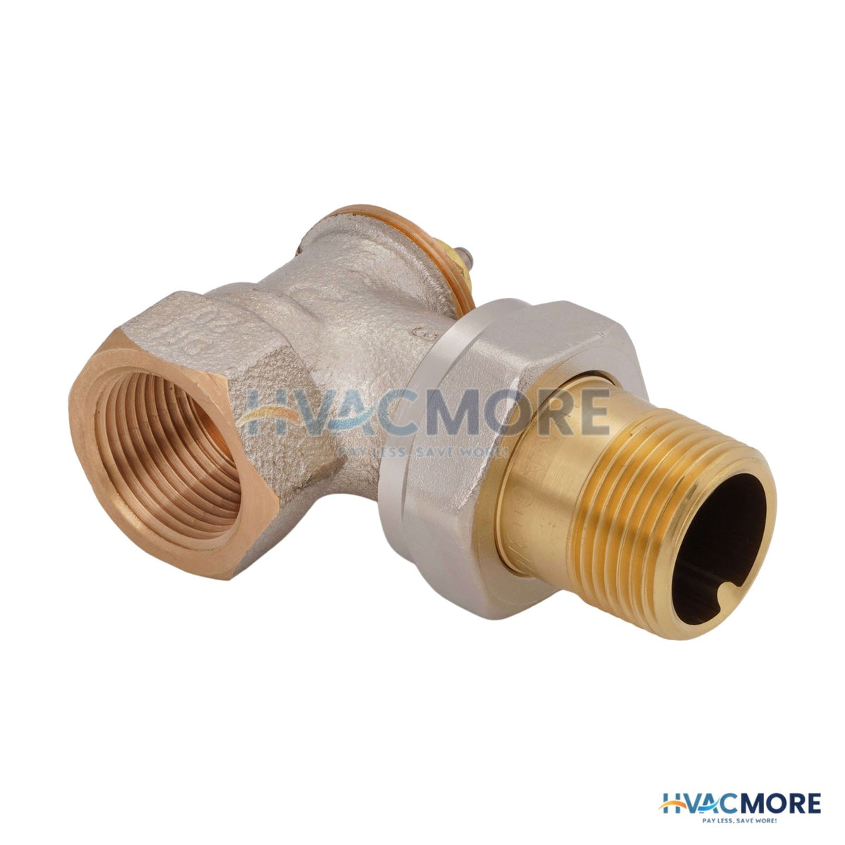 Honeywell Home 3/4" Vertical Angle Valve For Standard Capacity Radiator V2040ESL20