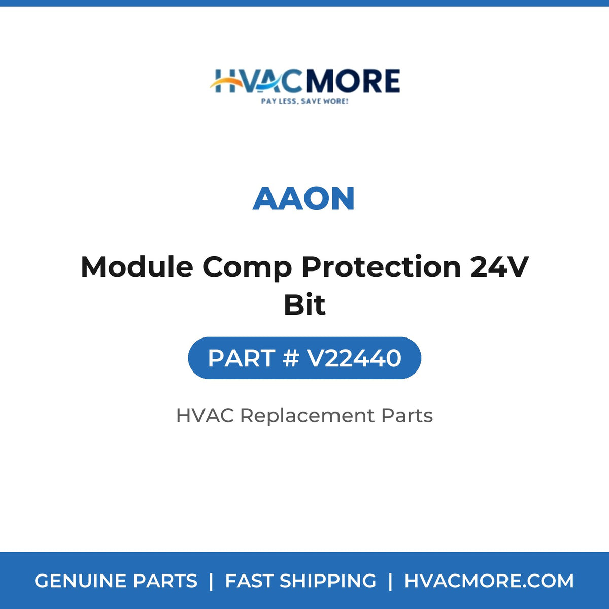 AAON Module Comp Protection 24V Bit V22440