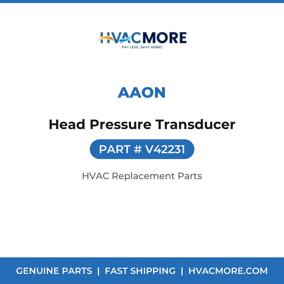 AAON Head Pressure Transducer V42231
