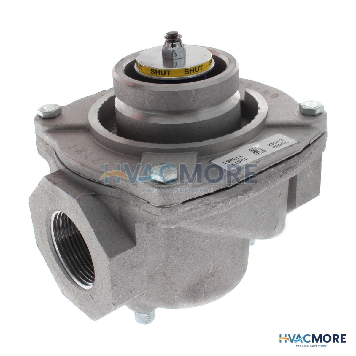 Honeywell 1-1/4" NPT Industrial Gas Valve W/ On-Off Safety Shut-Off V5055C1042