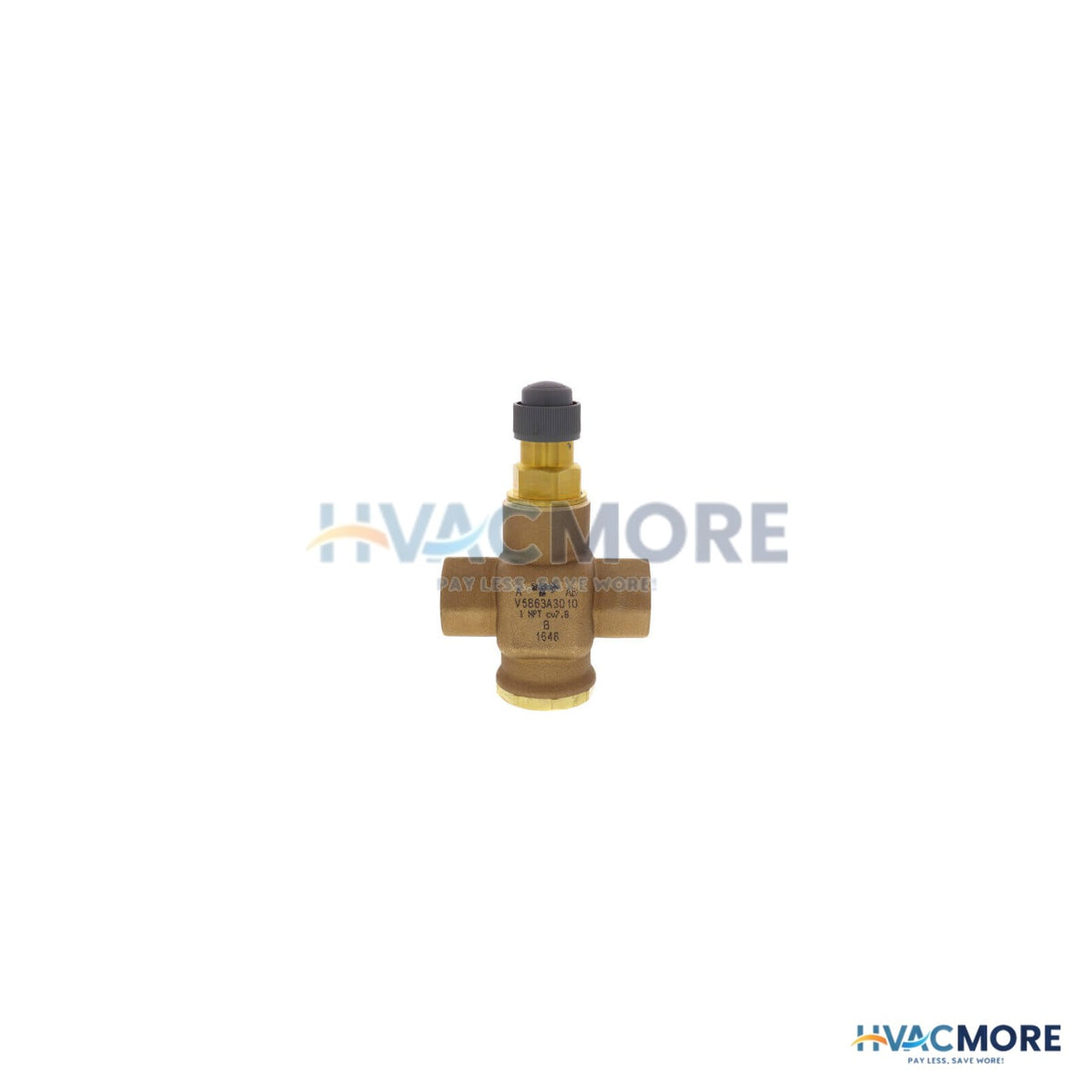 Honeywell 1-1/2" NPT Two Way Cartridge Globe Valve (25 Cv) V5862A3045