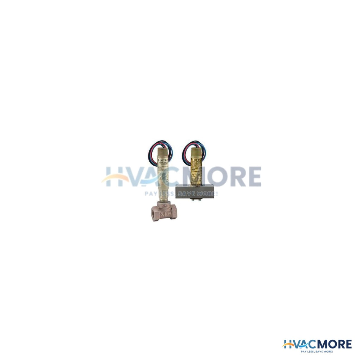 Dwyer 1/2" NPT Low-Flow Flotect Explosion-Proof Mini-Size Brass SPDT Flow Switch, W/ Brass Tee V6EPB-B-S-LF
