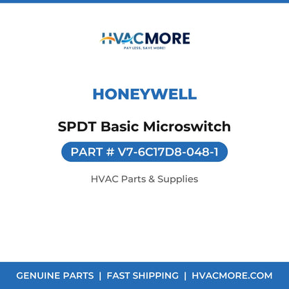 Honeywell SPDT Basic Microswitch V7-6C17D8-048-1