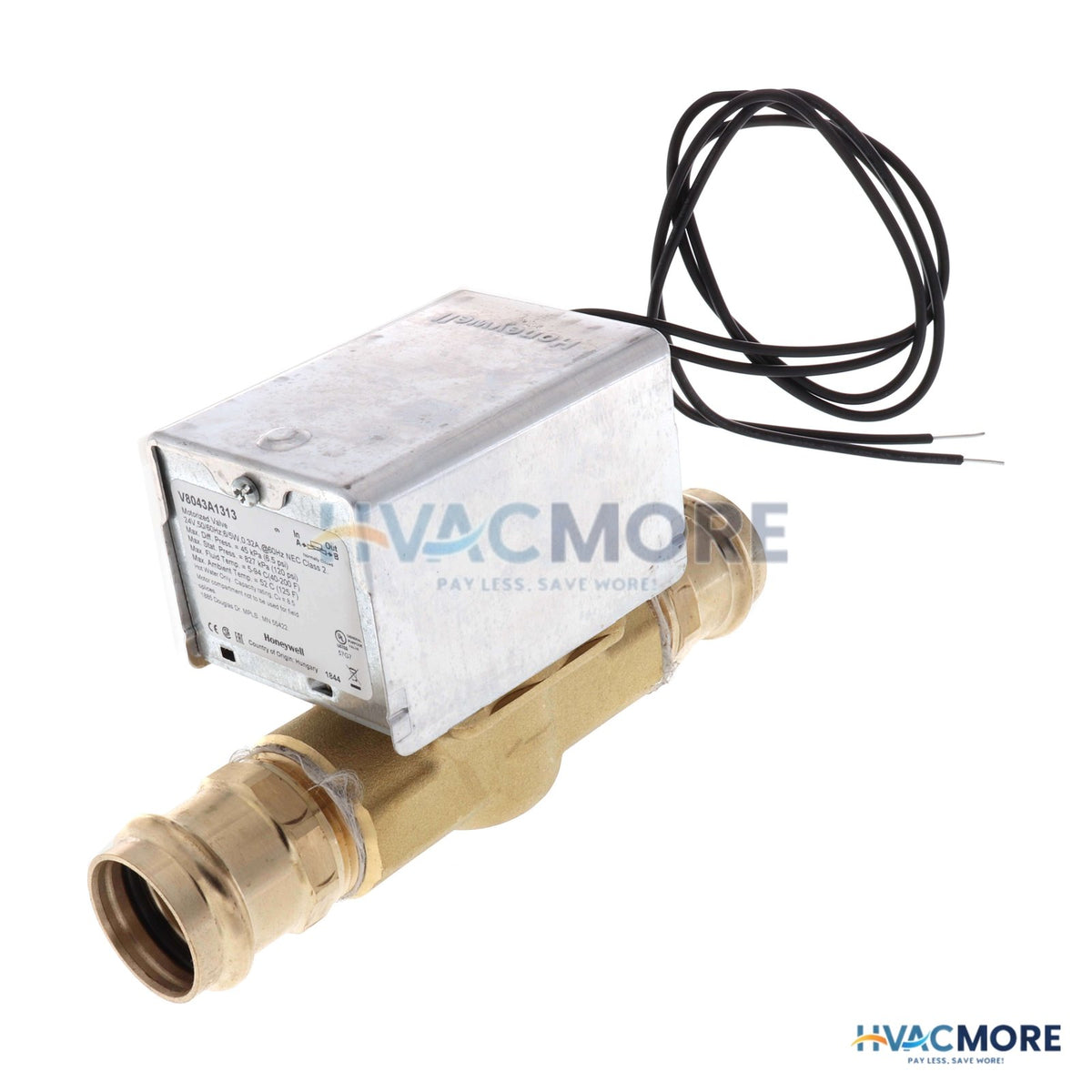 Honeywell Home 1" Viega Propress Connection Zone Valve (8.5 cv) V8043A1313