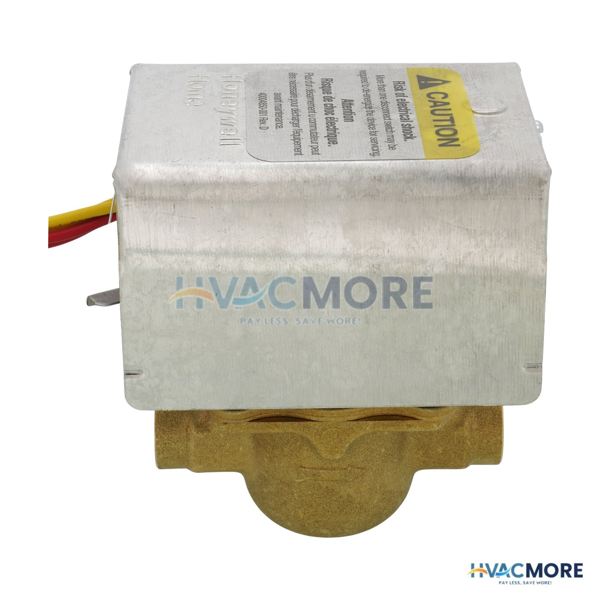 Honeywell Home 1/2" Sweat Zone Valve W/ 18" Leads V8043E1004