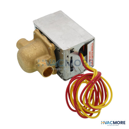 Honeywell Home 1/2" Sweat Zone Valve W/ 18" Leads V8043E1004