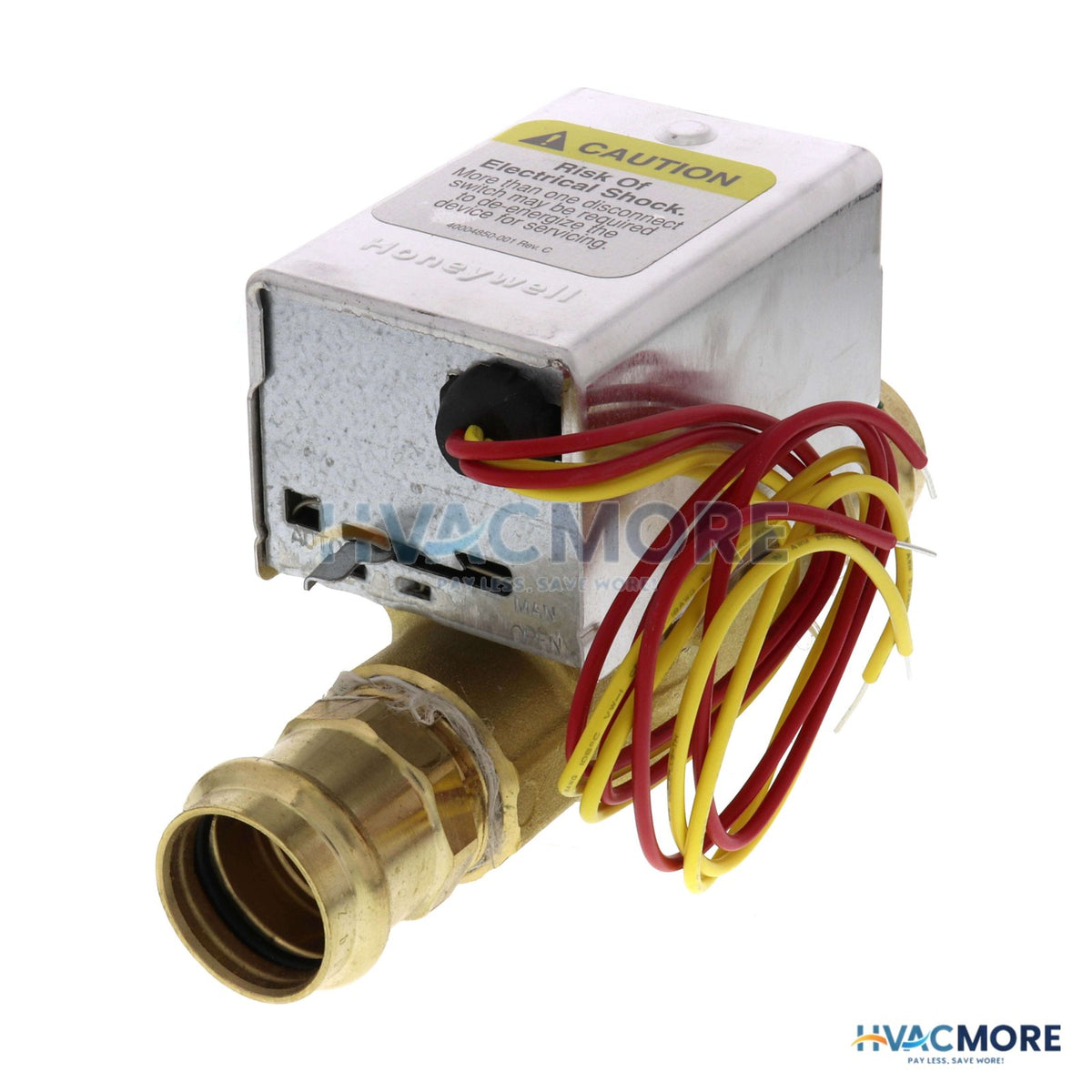 Honeywell Home 1" Viega Propress Connection Zone Valve W/ End Switch (8.5 cv) V8043E1413