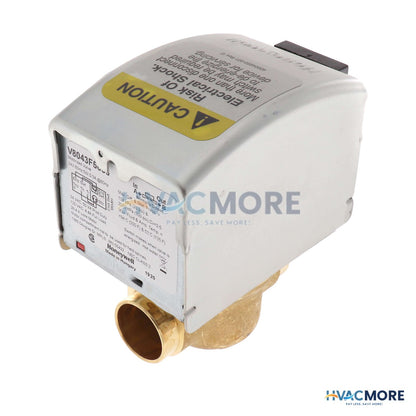 Honeywell Home 3/4" Sweat Zone Valve N/C, 3.5 Cv (24V) V8043F5036