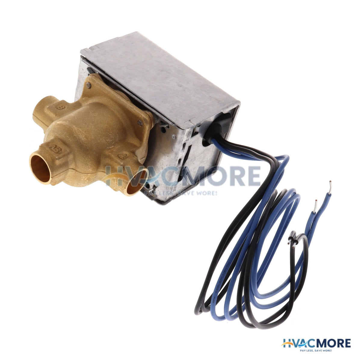 Honeywell Home 1/2" Sweat 3-WAY Zone Valve, port A N/C W/ end switch (24V) V8044E1003