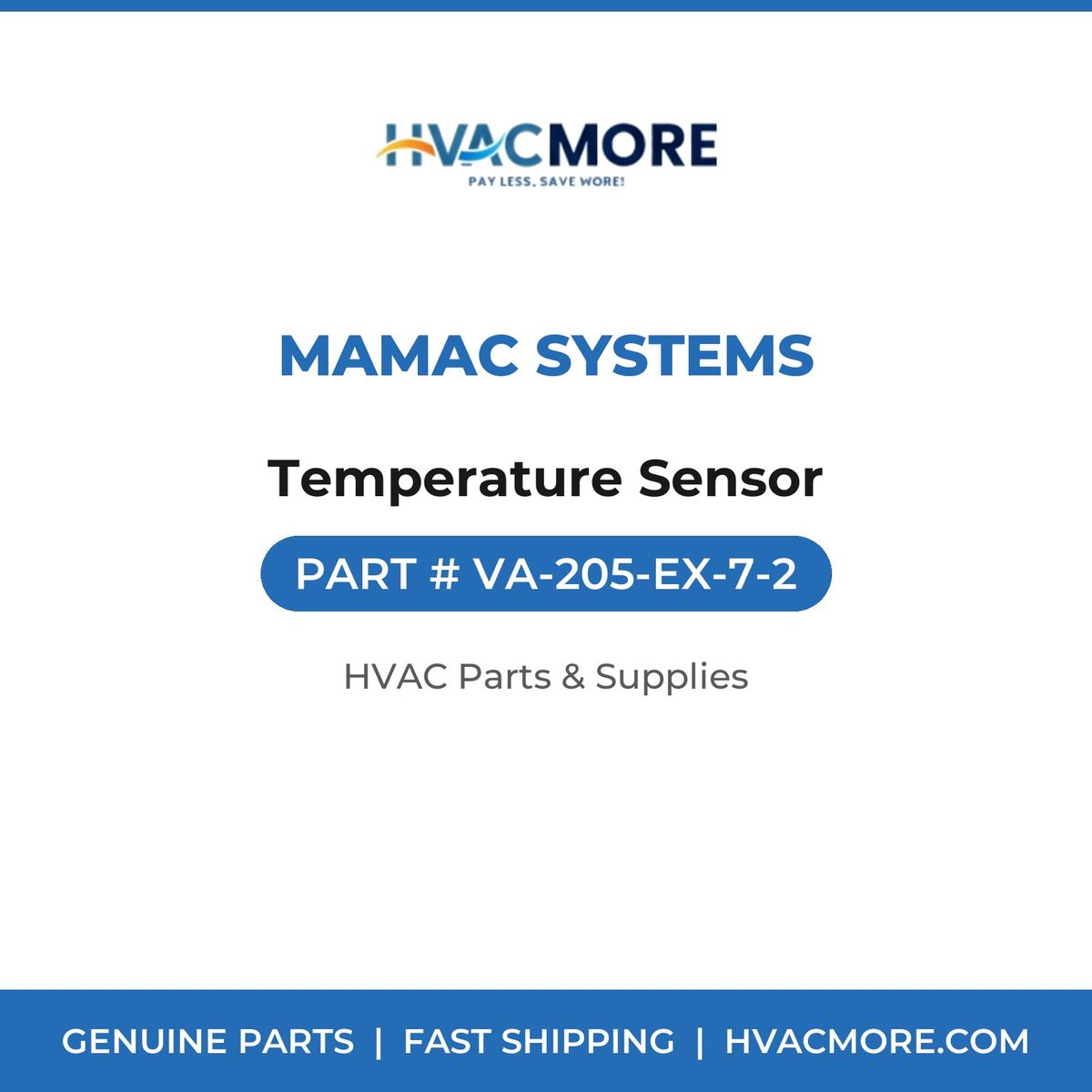MAMAC Systems Temperature Sensor VA-205-EX-7-2