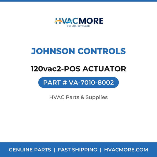 Johnson Controls 120vac2-POS ACTUATOR VA-7010-8002