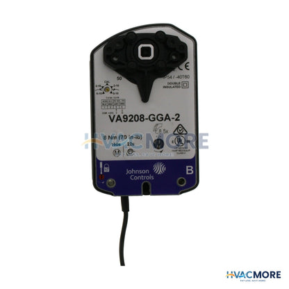 Johnson Controls VA9208 Proportional Spring Return Actuator, W/ Plenum Cable (70 lb-in) VA9208-GGA-3