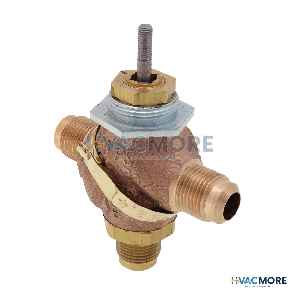 Barber Colman 5/8" O.D. Flare Three-Mixing Valve (2.2 cv) VB-7312-0-4-2