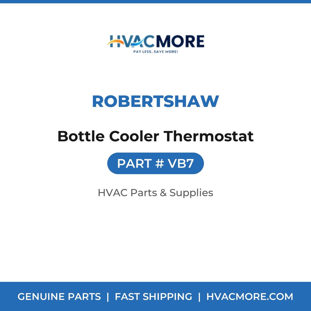 Robertshaw Bottle Cooler Thermostat VB7