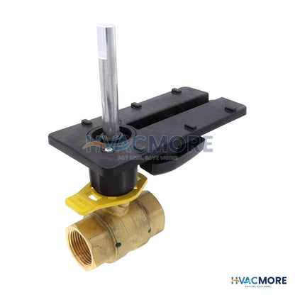 Honeywell 1" 2 Way Brass Threaded Control Ball Valve for DCA Actuator (54 Cv) VBN2CPPX0000