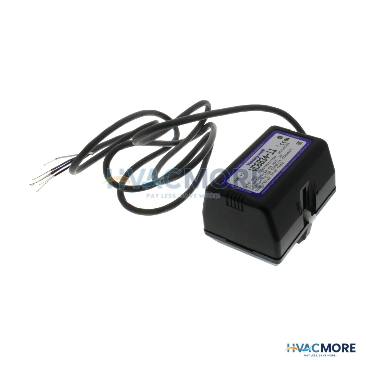 Honeywell Home 24V Floating 3-WIRE Actuator W/ aux. switch VC6834ZZ11