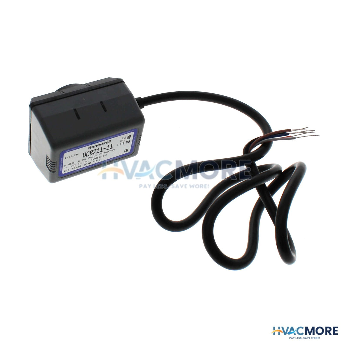 Honeywell Home Two Position, Low Volt Actuator for VC Series Valves, W/ end switch VC8711ZZ11