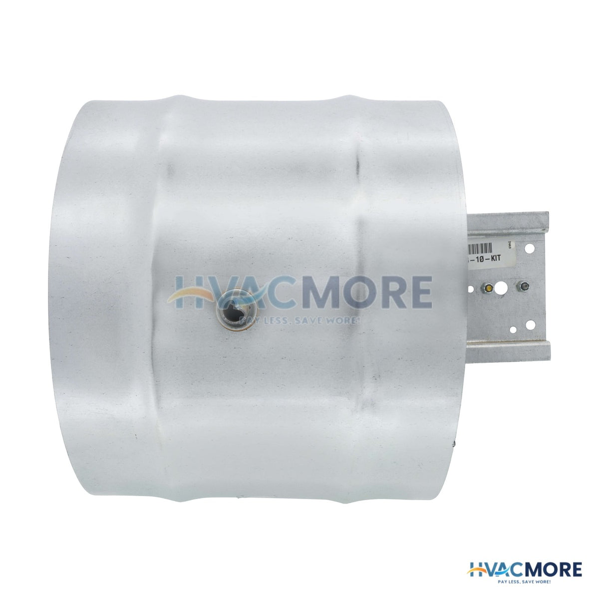 Greenheck 10" Round Damper with Actuator, Mounting Bracket VCDR-53-10-KIT