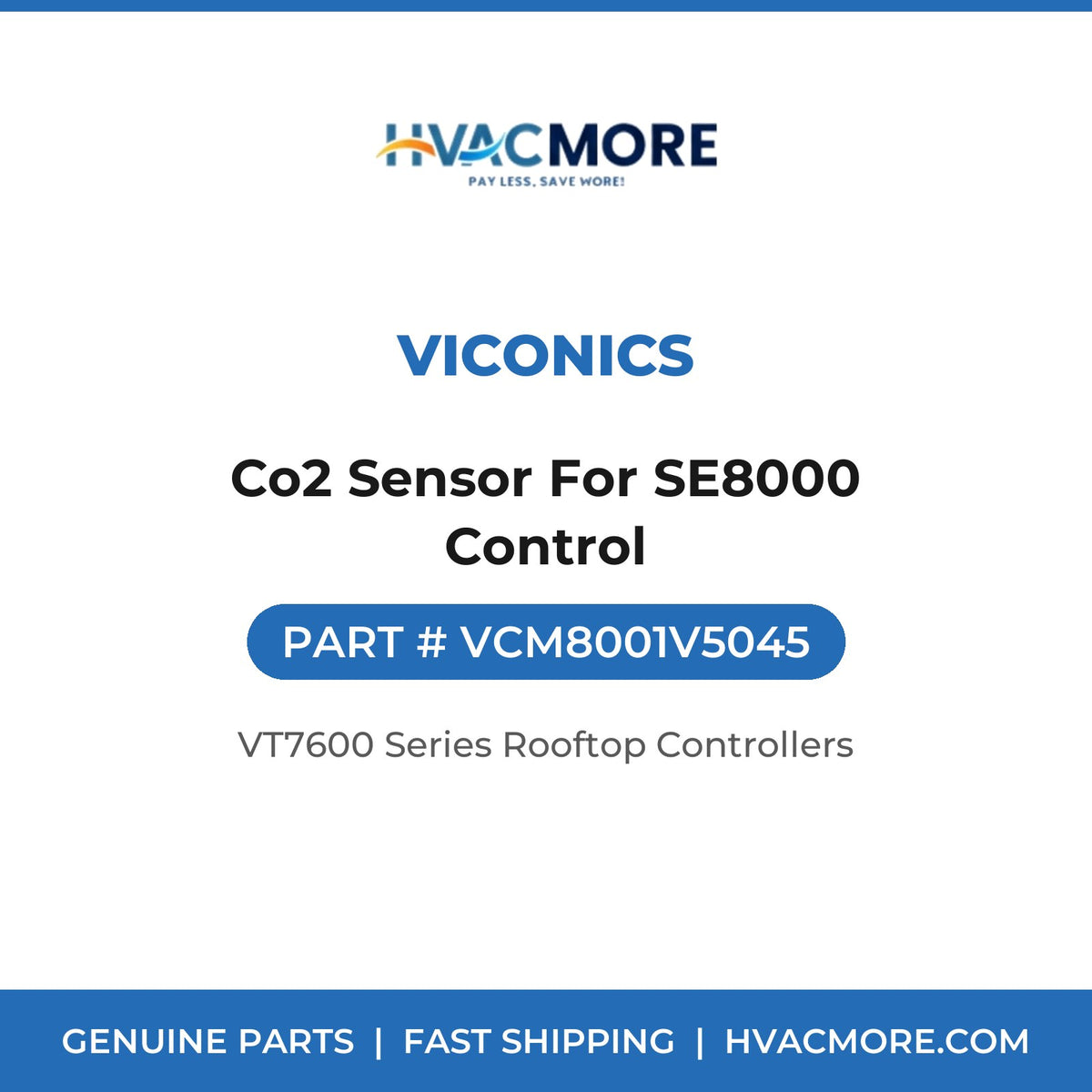 Viconics Co2 Sensor For SE8000 Control VCM8001V5045