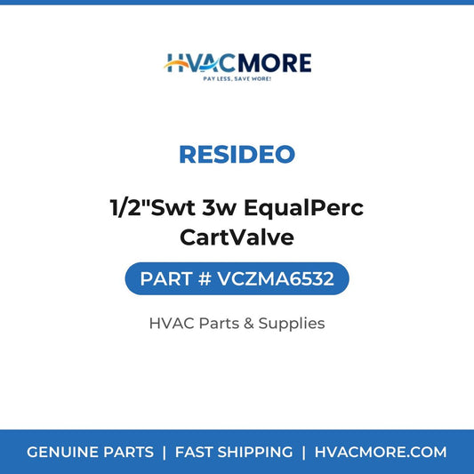 Resideo 1/2"Swt 3w EqualPerc CartValve VCZMA6532