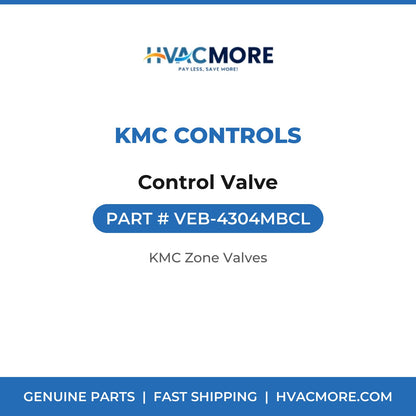 KMC Controls Control Valve VEB-4304MBCL