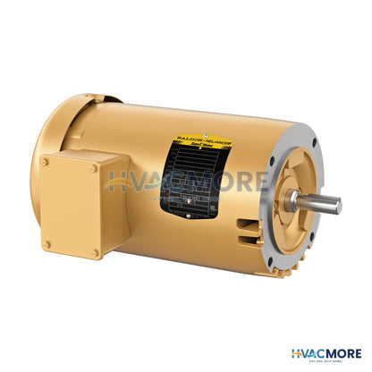 Baldor 1-1/2 HP 230/460V General Purpose Motor, 3490 RPM, 3 PH, 56C, 3518M, OPEN, F1 VEM31120