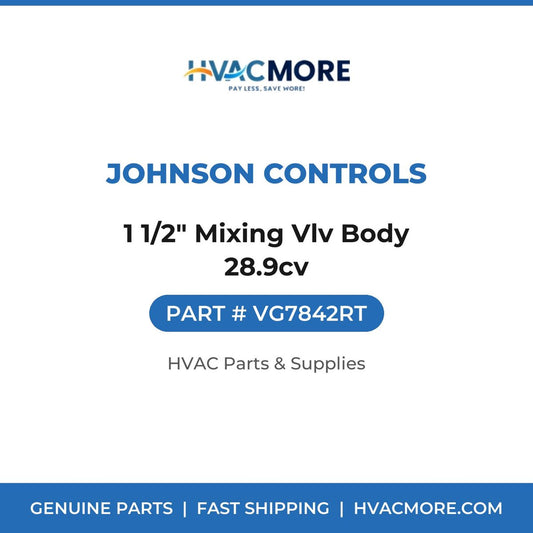 Johnson Controls 1 1/2" Mixing Vlv Body 28.9cv VG7842RT