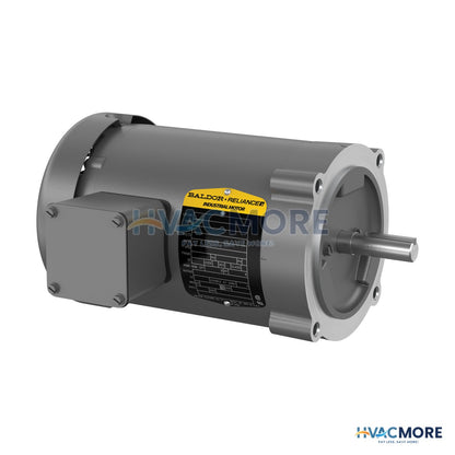 Baldor Motor .5 HP 1725 RPM 3PH 56c TEFC VM3538