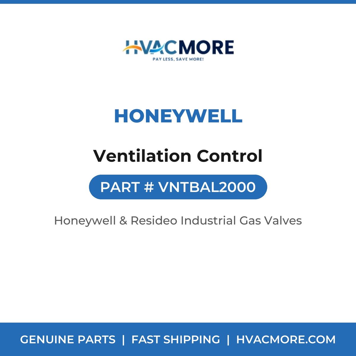 Honeywell Ventilation Control VNTBAL2000