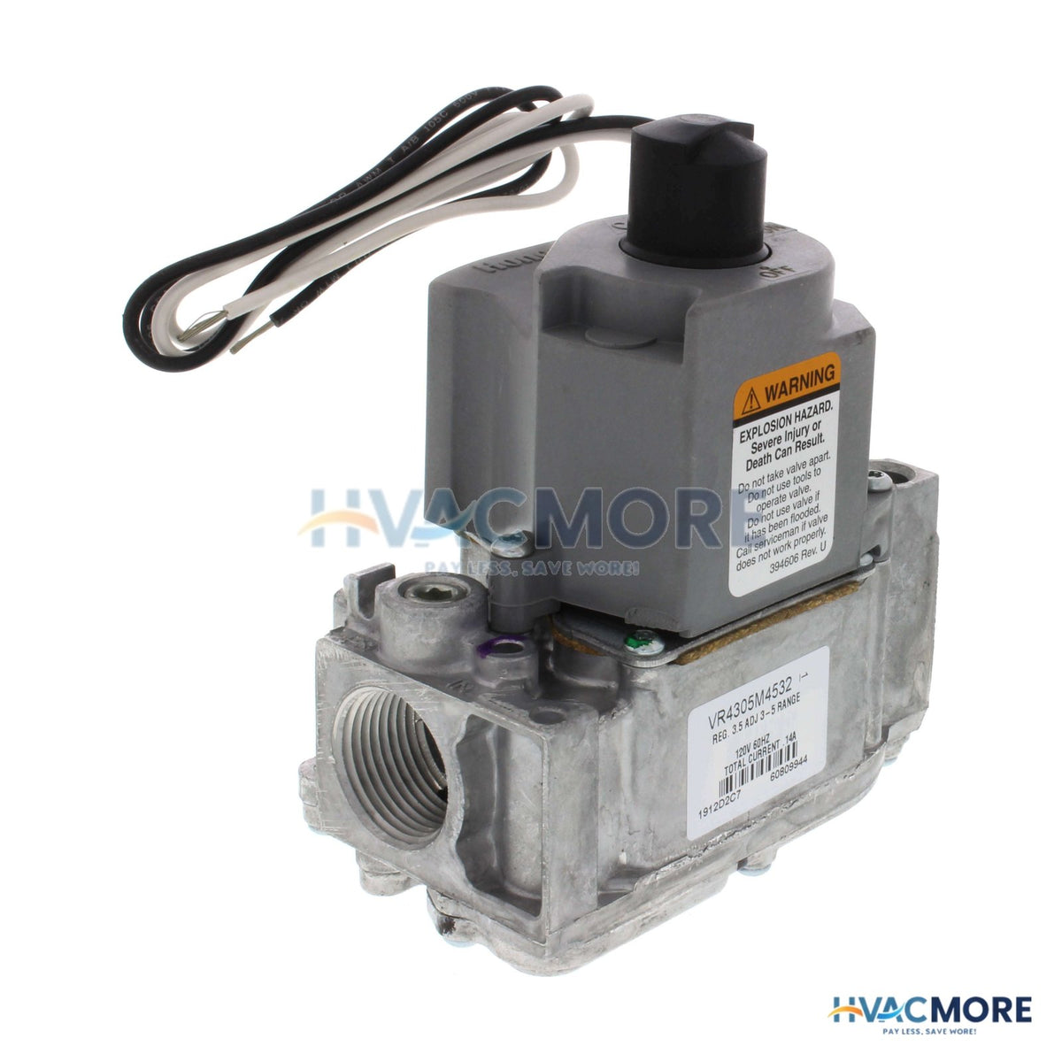 Resideo Dual Direct Ignition Gas Valve VR4305M4532