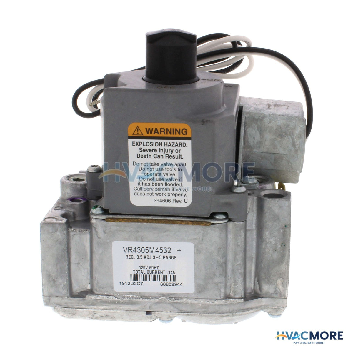 Resideo Dual Direct Ignition Gas Valve VR4305M4532