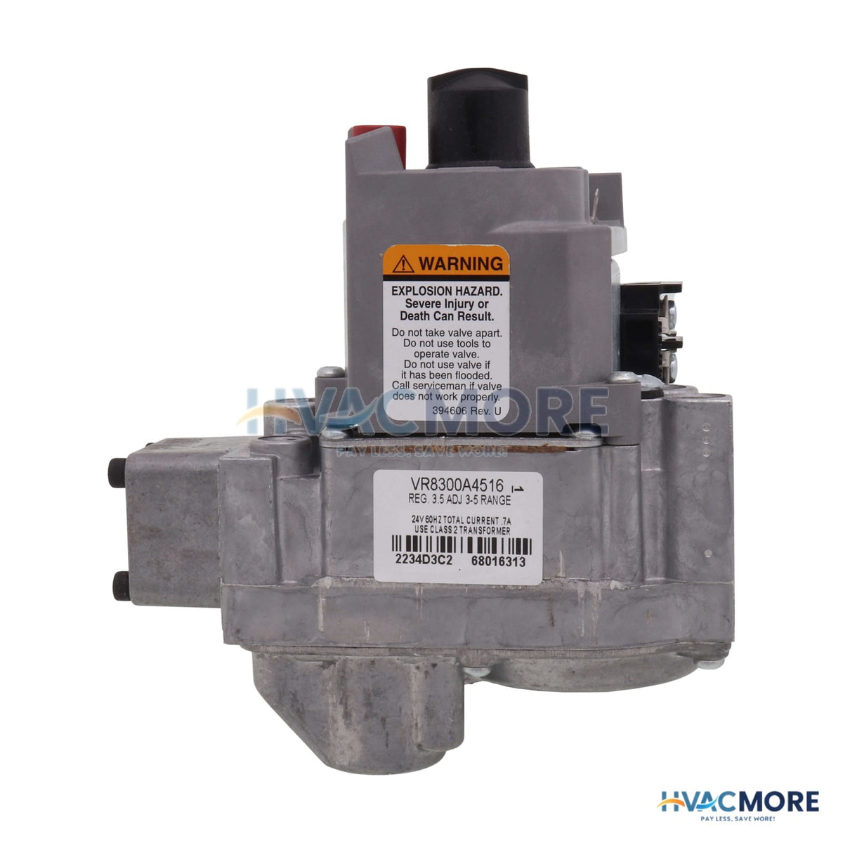 Resideo Standard Dual Standing Pilot Gas Valve - 3/4" x 3/4" VR8300A4516
