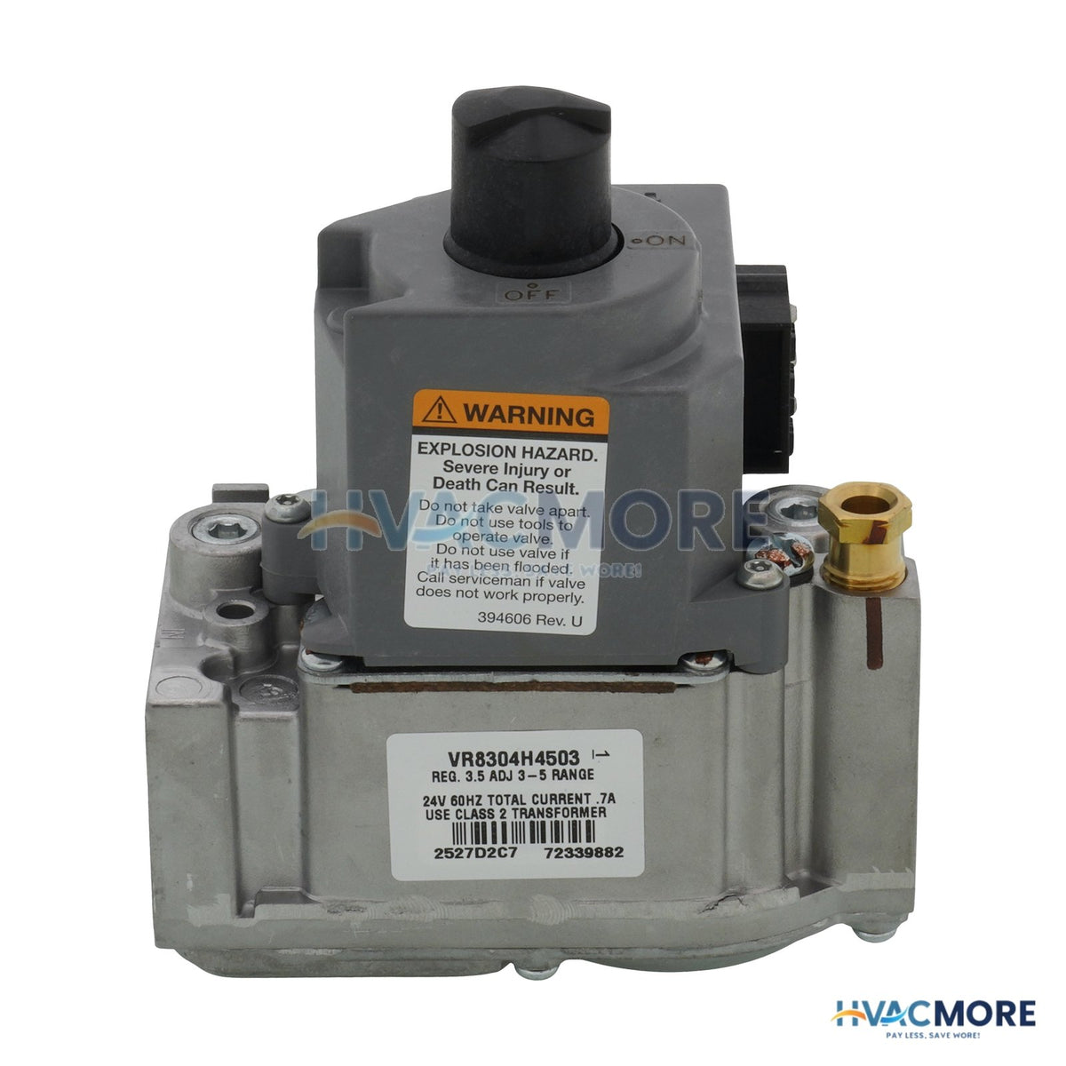 Resideo Slow Opening Dual Intermittent Pilot Gas Valve VR8304H4503