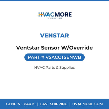 Venstar Ventstar Sensor W/Override VSACCTSENWB