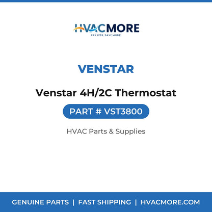 Venstar Venstar 4H/2C Thermostat VST3800