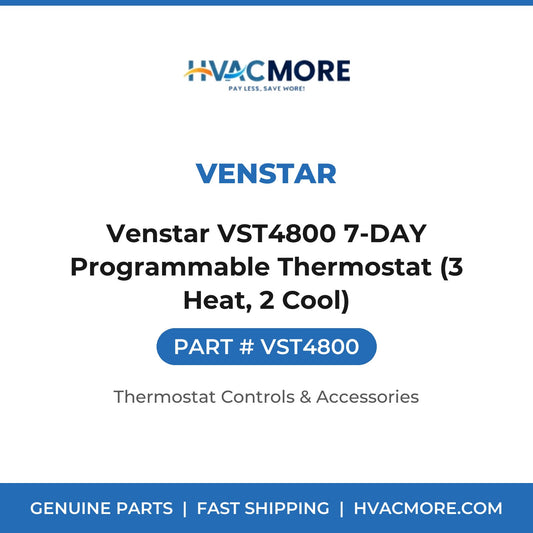 Venstar Venstar VST4800 7-DAY Programmable Thermostat (3 Heat, 2 Cool) VST4800