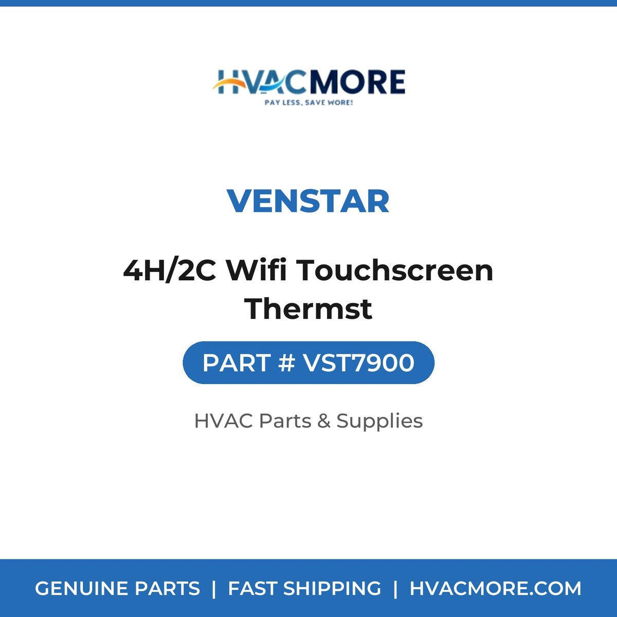Venstar 4H/2C Wifi Touchscreen Thermst VST7900