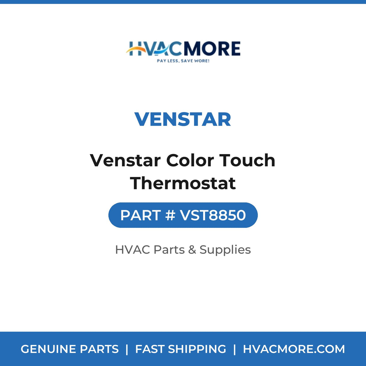 Venstar Venstar Color Touch Thermostat VST8850
