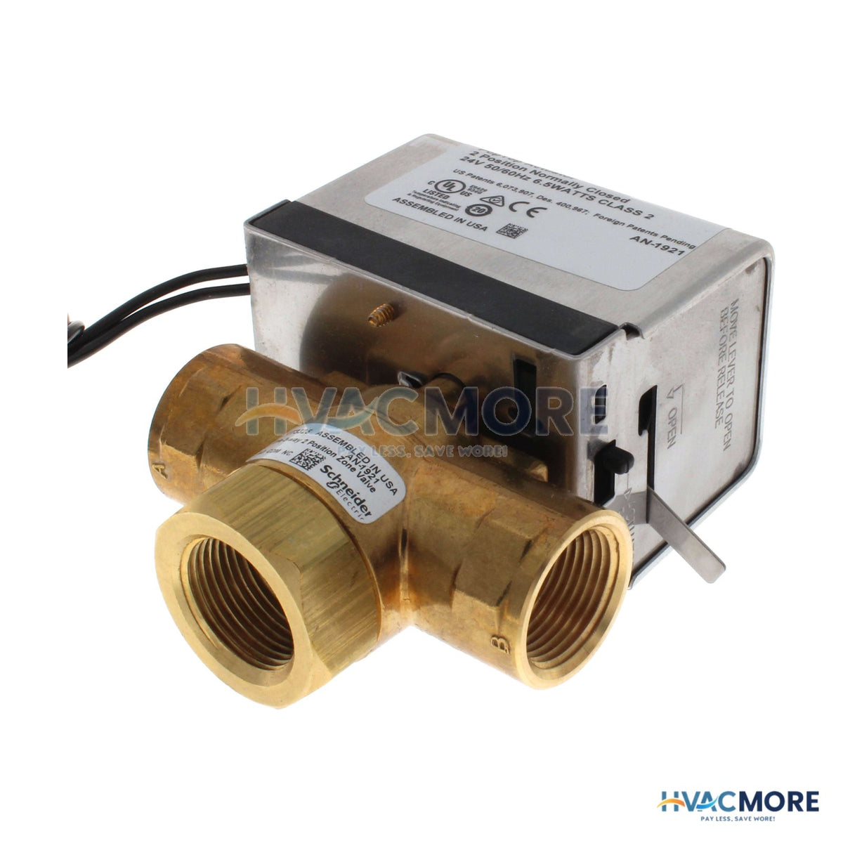 Erie 3/4" NPT 3-WAY PopTop Zone Valve (24V) VT3325G13A020